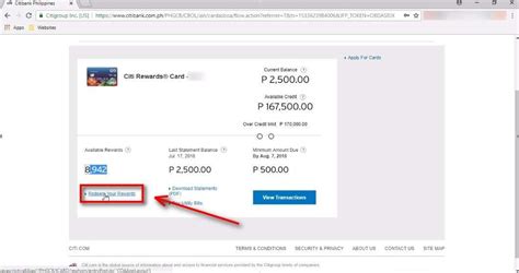 How to Redeem Citibank Rewards Points Philippines.